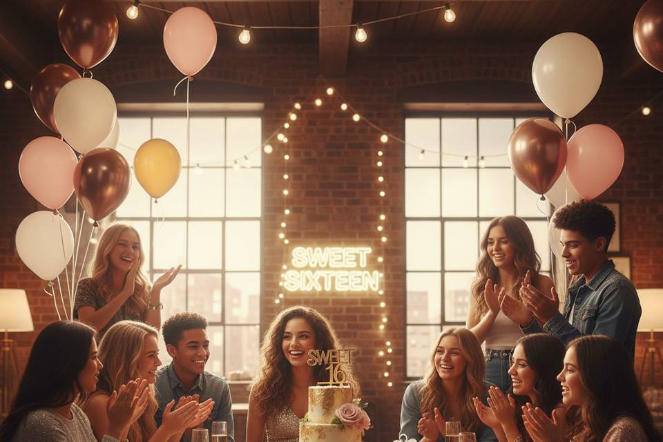 Anniversaire adolescente