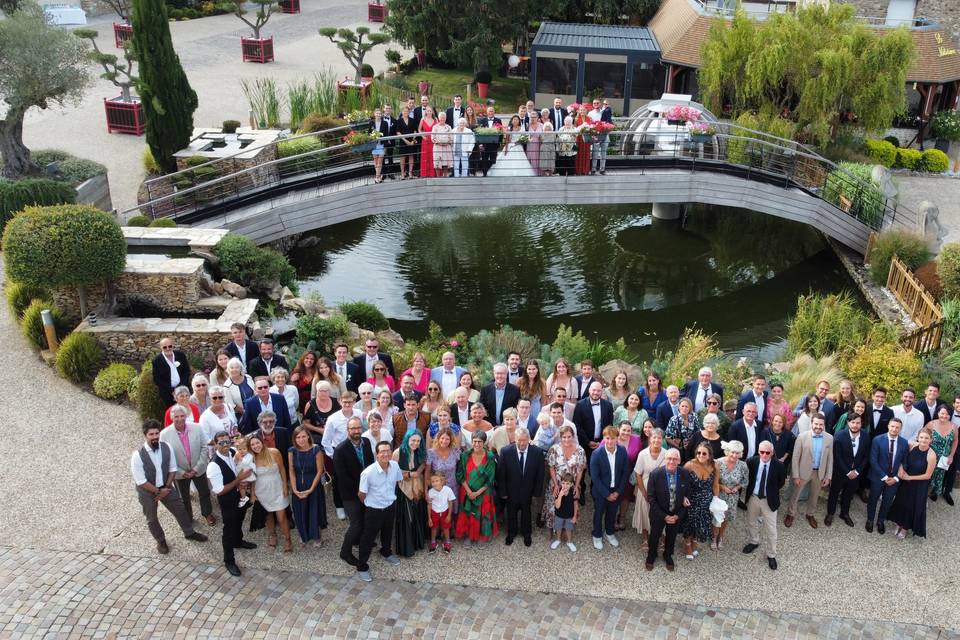 Photo groupe drone