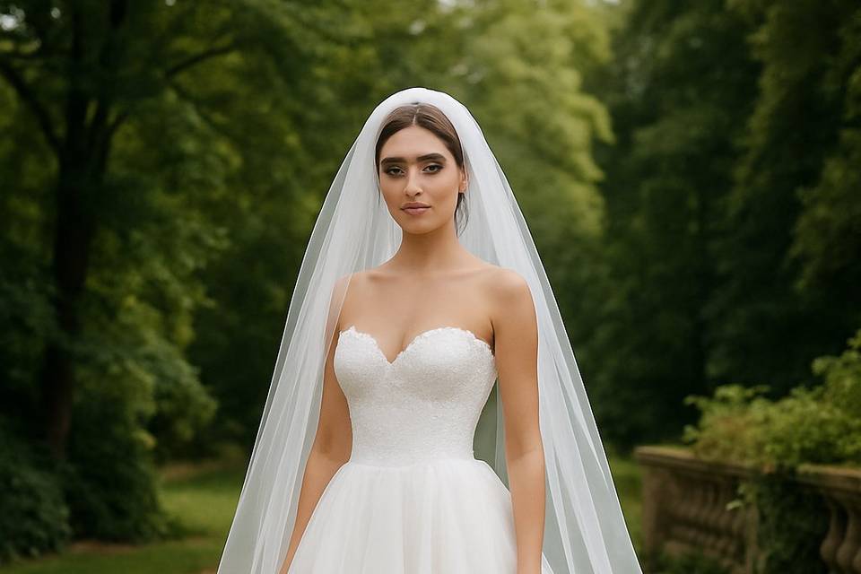 Robe princesse bustier
