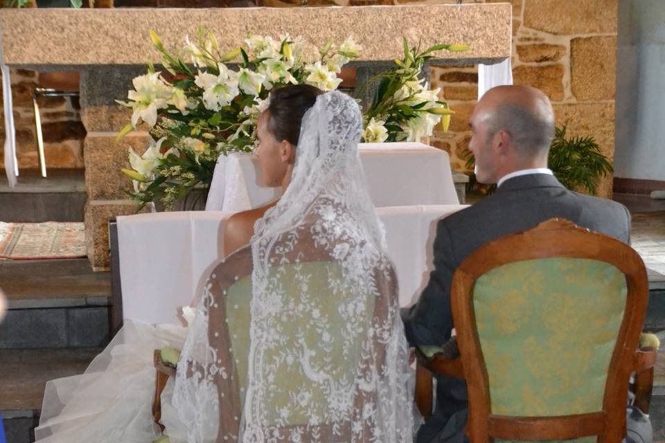 Quel voile de mariée !