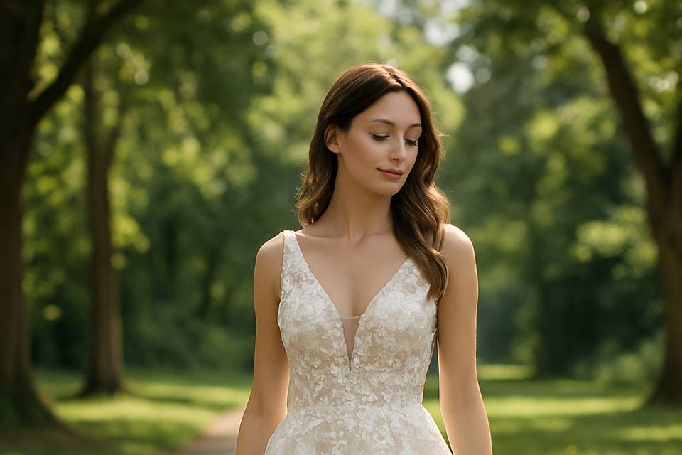 Robe princesse fluide