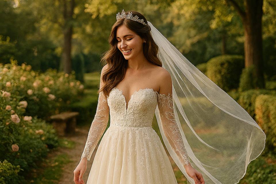 Robe princesse bustier