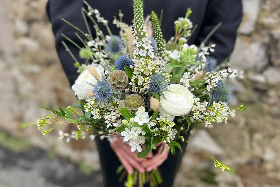 Bouquet de mariée champêtre