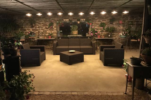 Ambiance  lounge sous la tonne