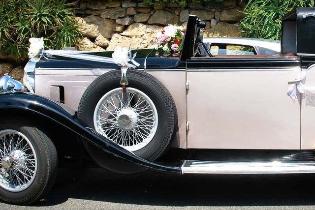 Mariage en voiture Delage réve