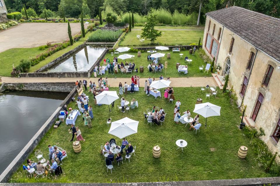Les pelouses de l'Orangerie