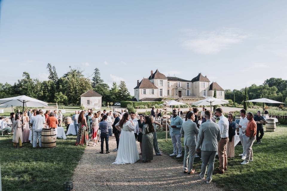 Les pelouses de l'Orangerie
