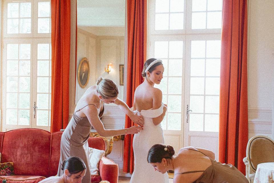 Les salons du château
