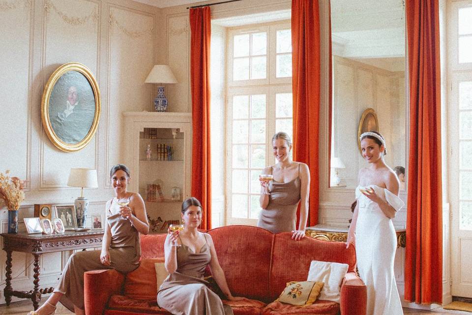 Les salons du château