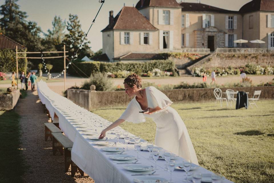 Les pelouses de l'Orangerie