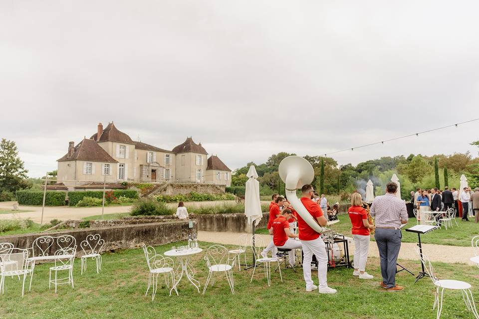 Les pelouses de l'Orangerie