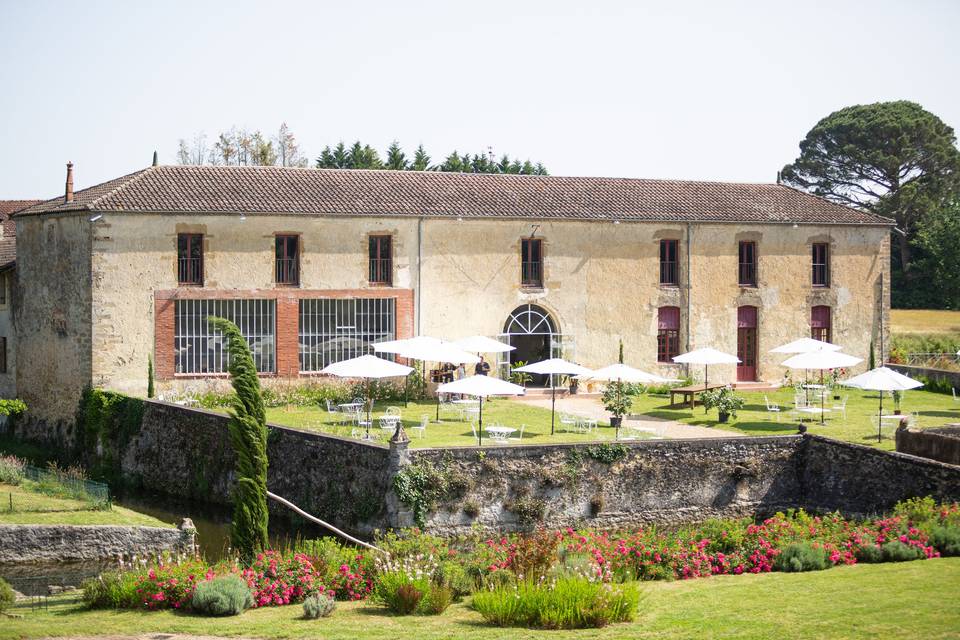 Les pelouses de l'Orangerie