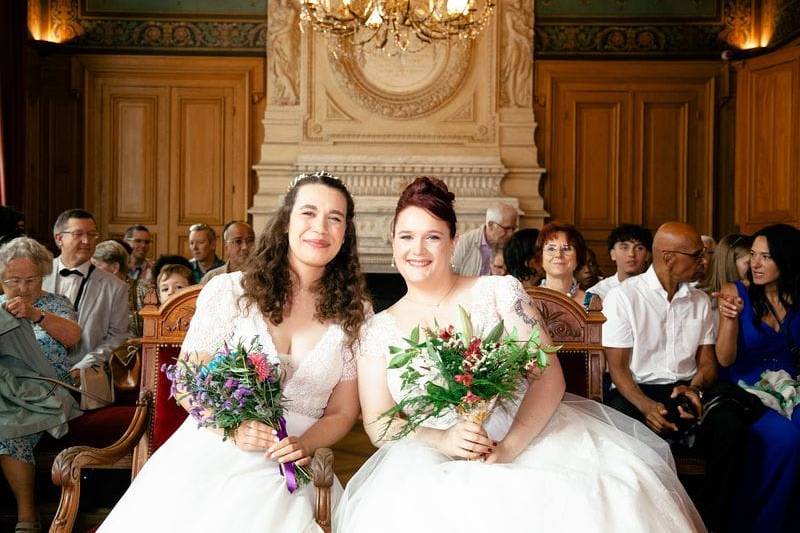 Mise en beauté des mariées