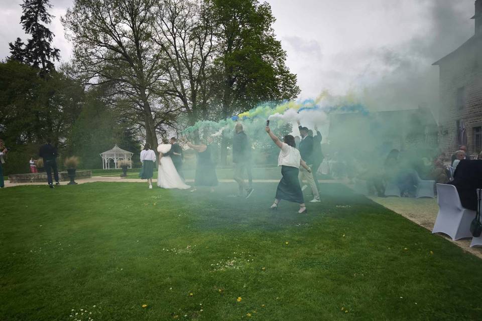 Sortie de cérémonie