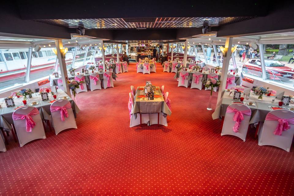 AM Event wedding boat salle