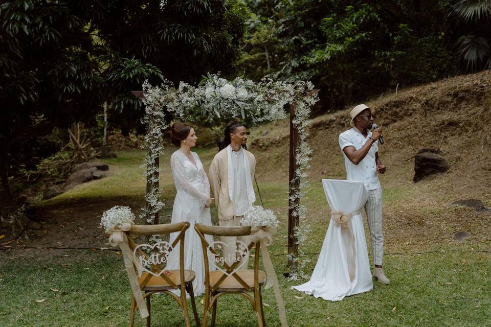 Officiant mariage Martinique