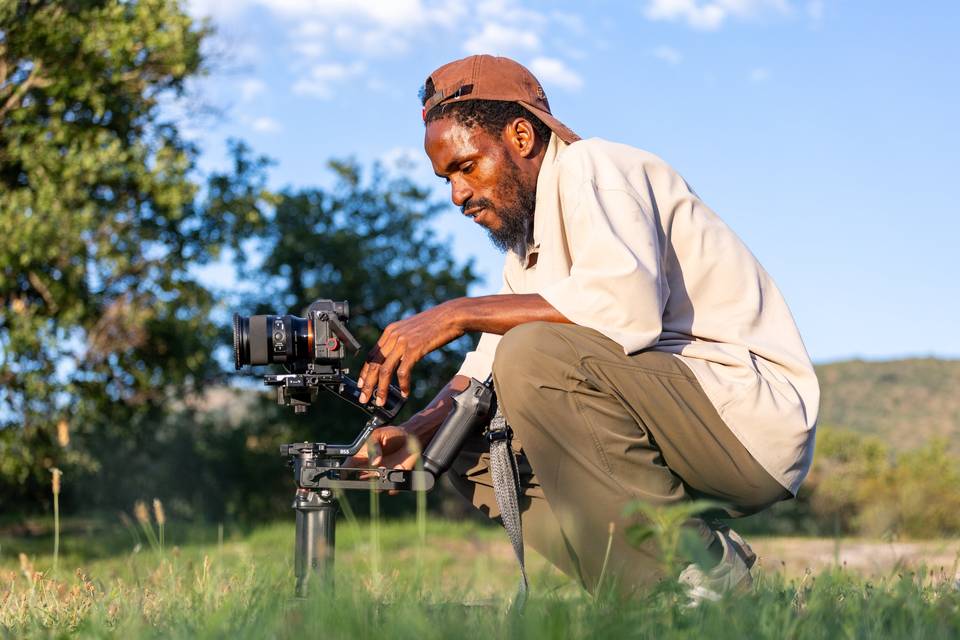 photographe dans la nature