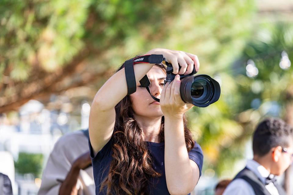 photographe en action