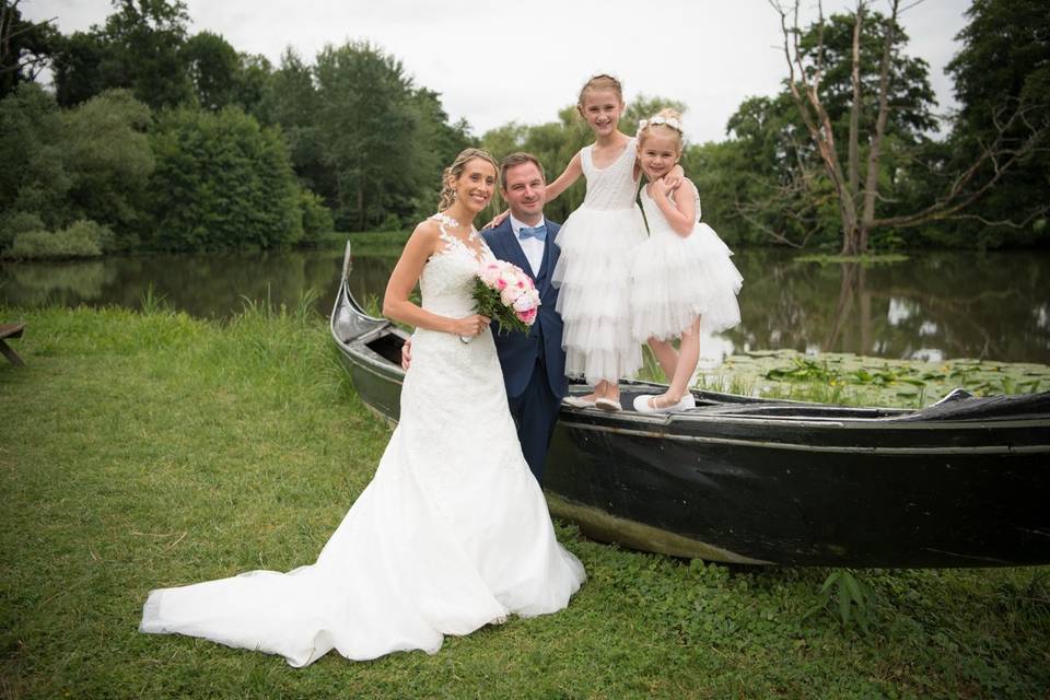 Photo de couple avec enfants