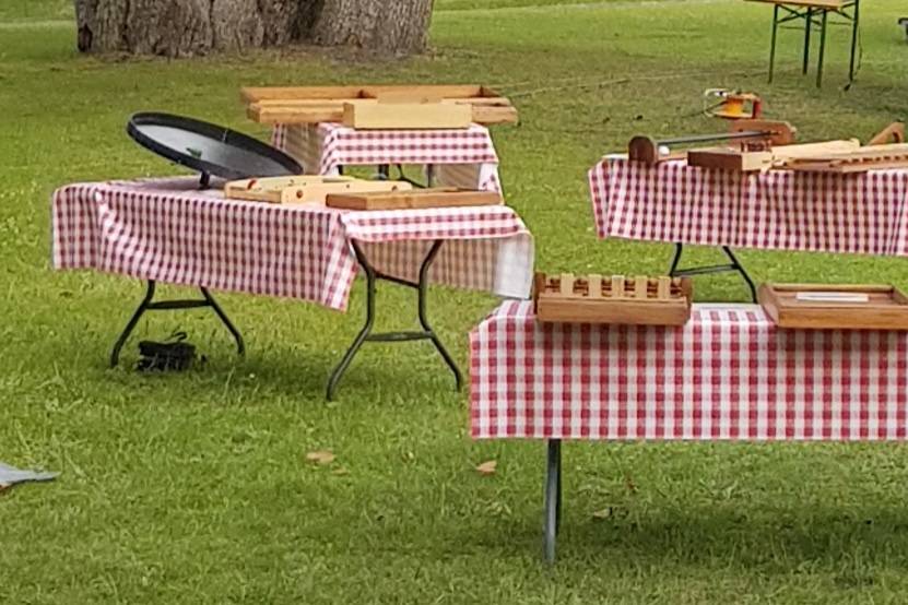 Des jeux en bois géants