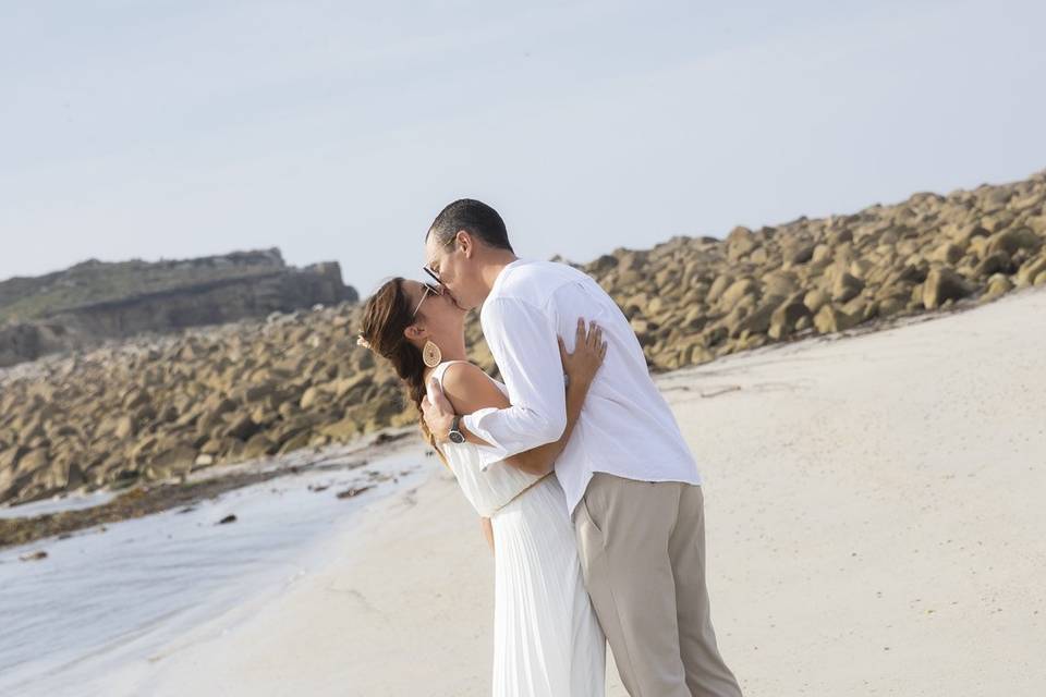 Couple plage