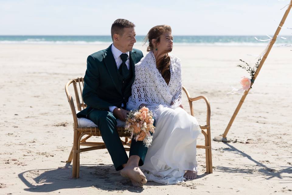 Cérémonie Laïque sur plage