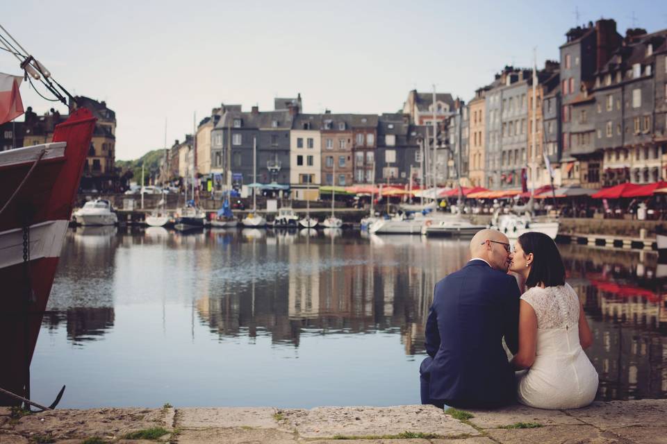 After day Honfleur