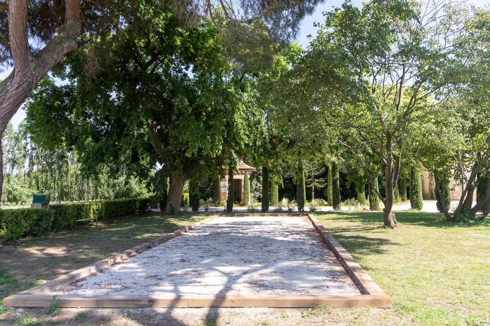 Terrain de pétanque