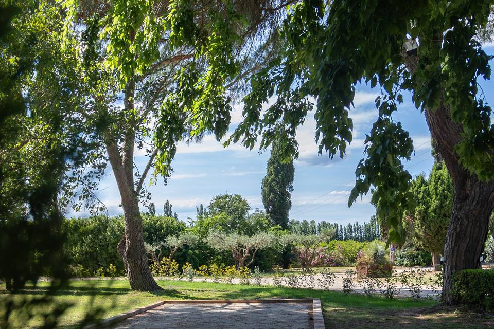 Terrain de pétanque