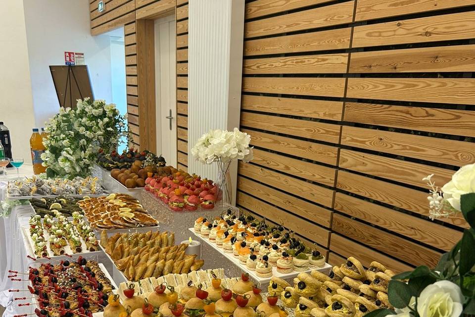 Buffet bienvenue