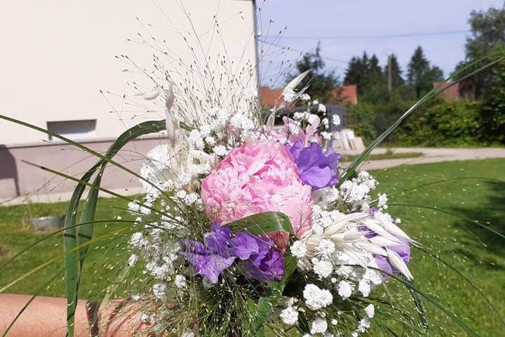 Bouquet de la mariée champètre