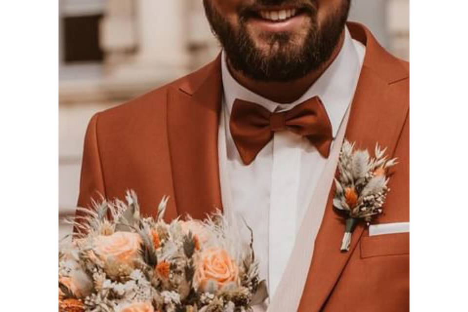 Boutonnière et bouquet