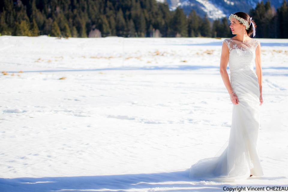 Trash the dress montagne