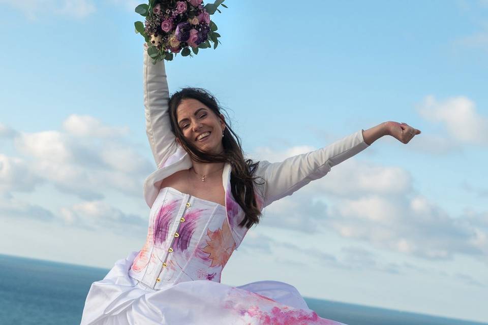 Robe de mariée corset