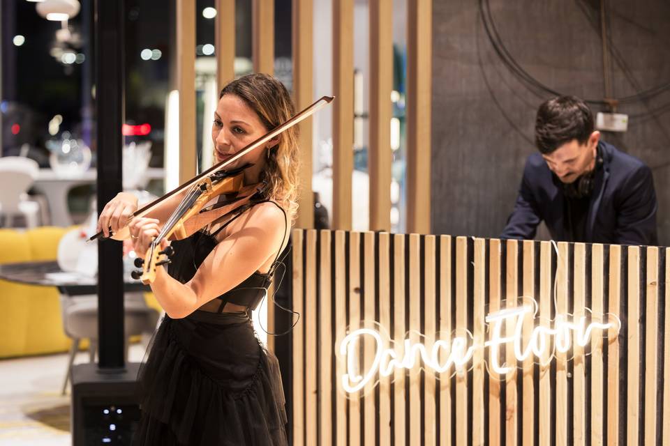 DJ Set + violon