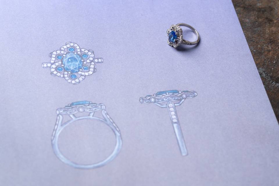 Du dessin au bijoux