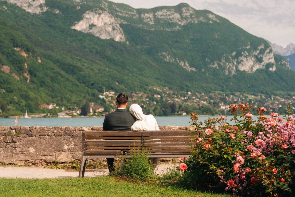 Mariage Annecy couple