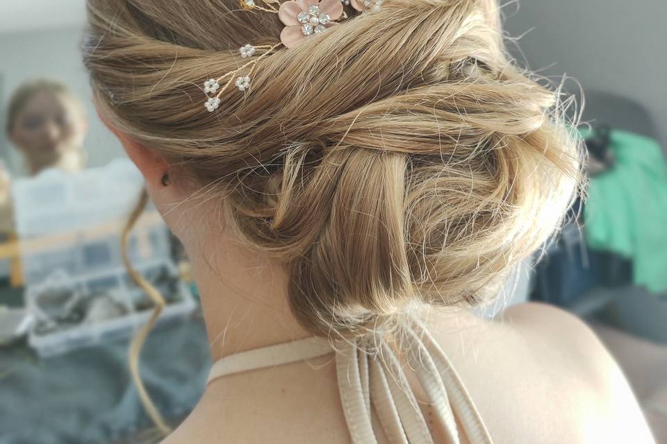 Chignon élégant