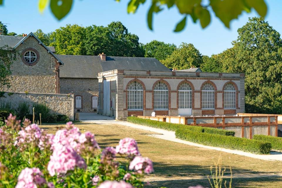 L'orangerie du château de Bret