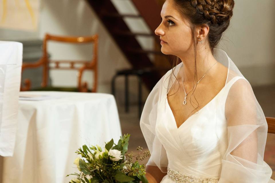 Portrait à l'église