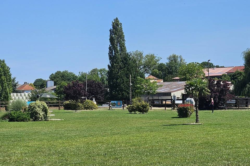 Grand espace extérieur