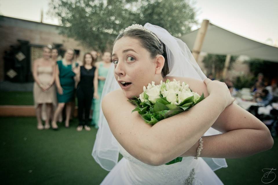 Lancer de bouquet