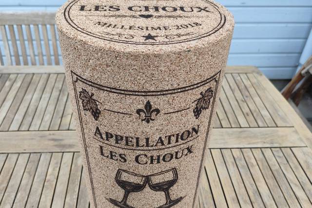 Tabouret bouchon liège
