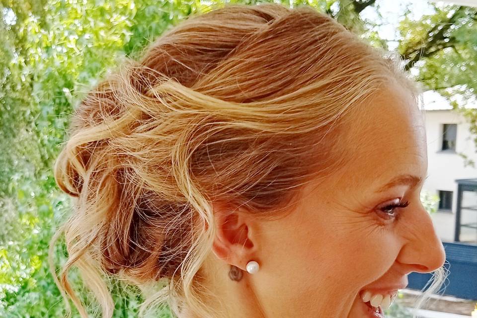 Chignon invitée