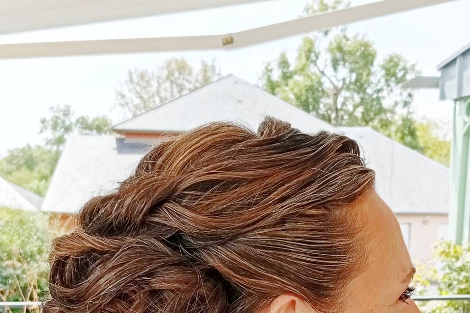 Chignon invitée
