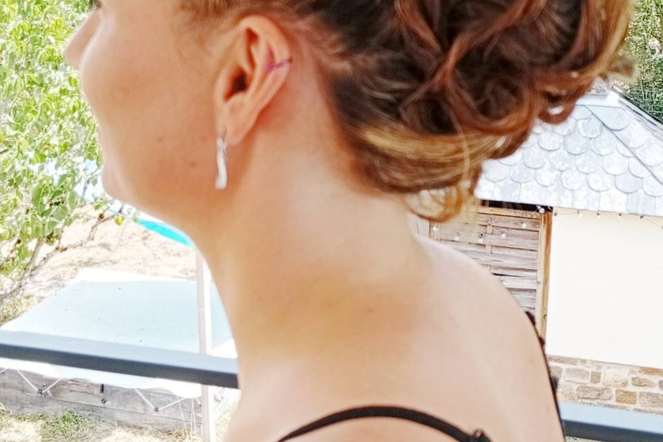 Chignon invitée