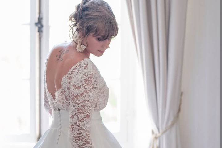 Chignon mariée