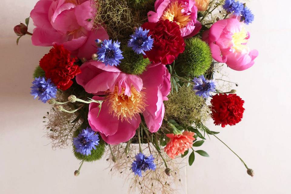 Bouquet multicolore