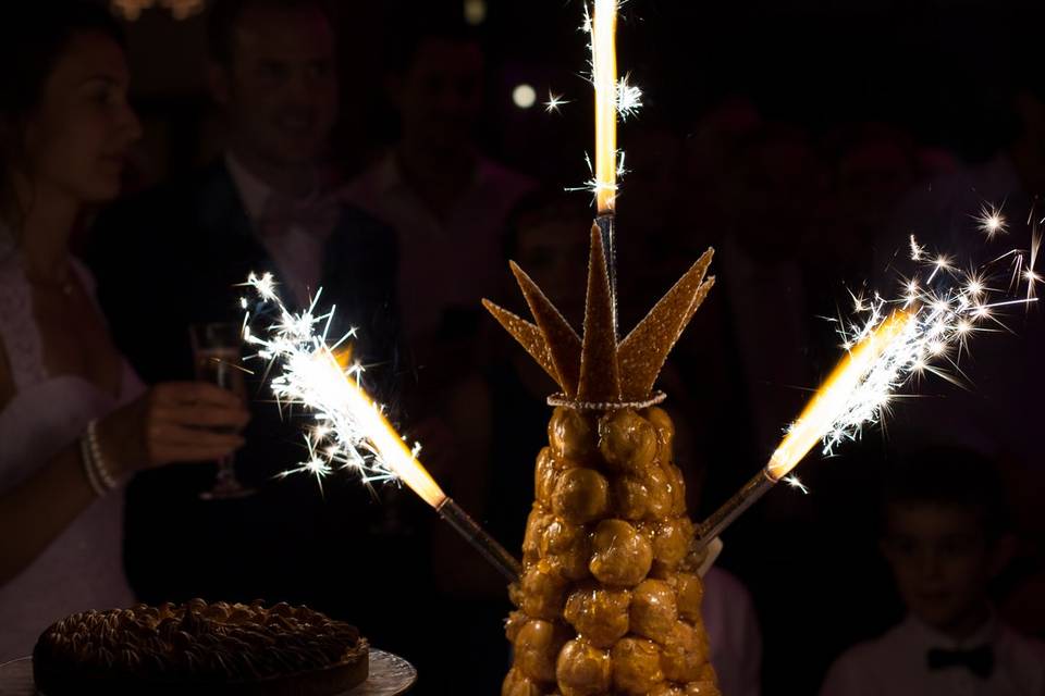 Pyramide de champagne