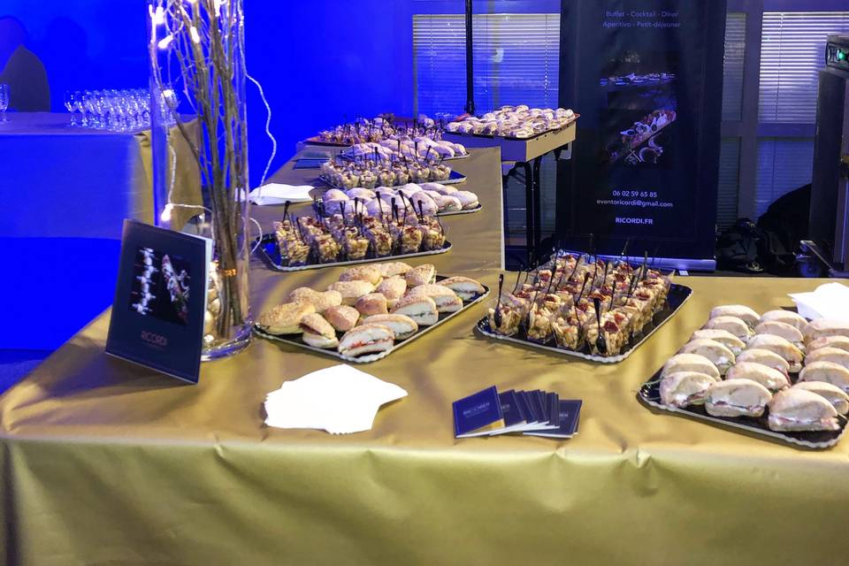 Buffet cocktail